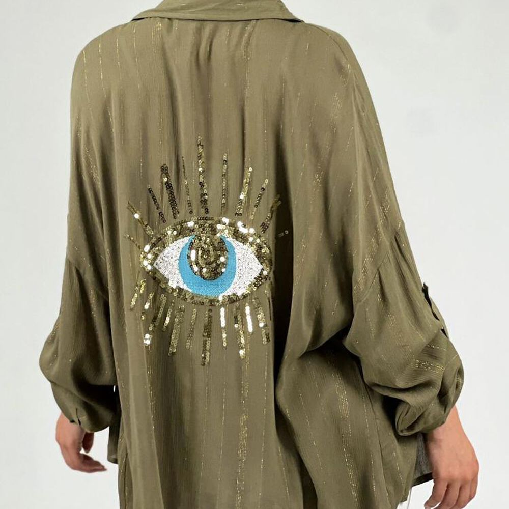 Blusa Crepe Diseño Ojo image number 9.0