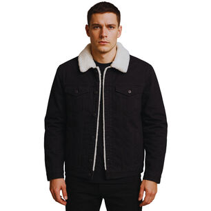 Chaqueta Denim Forro Polar Hombre