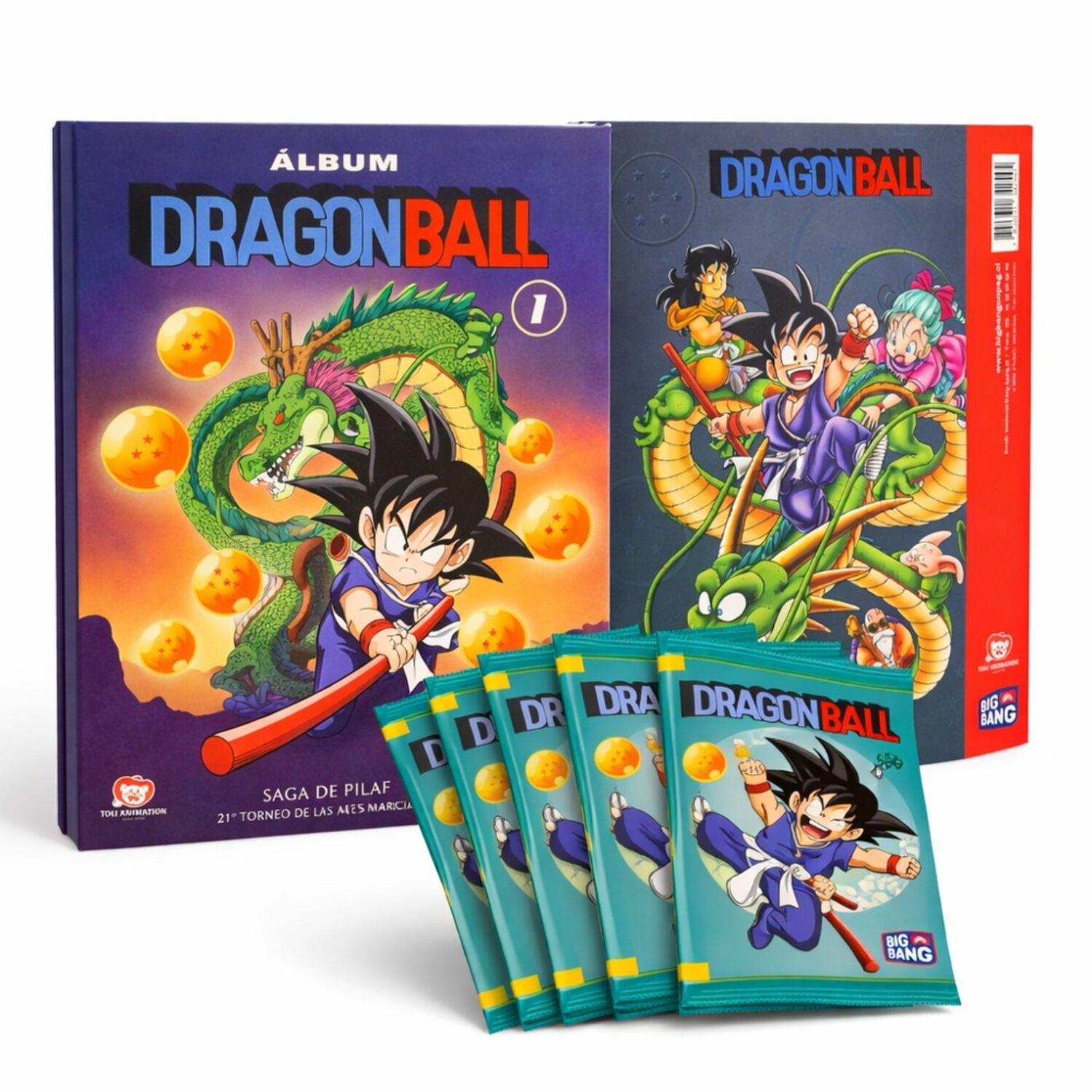 Pack De 5 Sobres Dragon Ball Saga De Pilaf image number 4.0