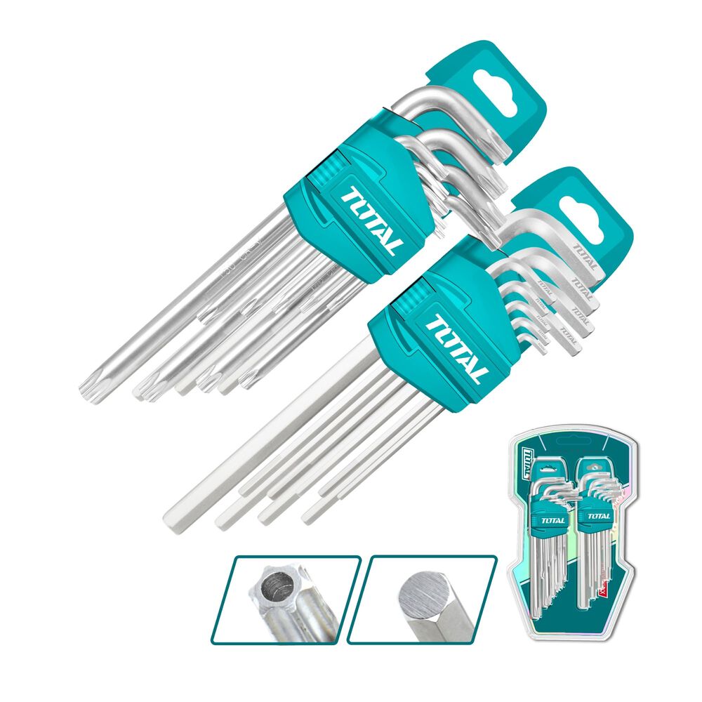 Juego Llave Allen Y Torx 18 Piezas Total image number 0.0