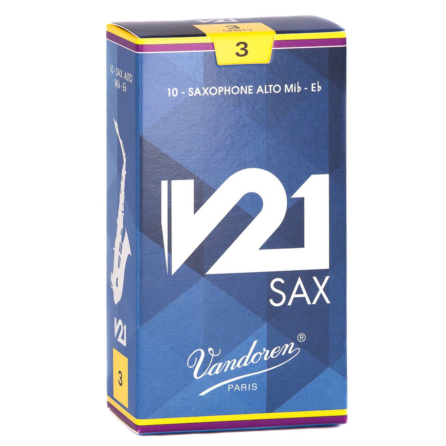 Caja De Ca&ntilde;as Saxo Alto V21 N. 3 Sr813 Vandoren image number 0.0