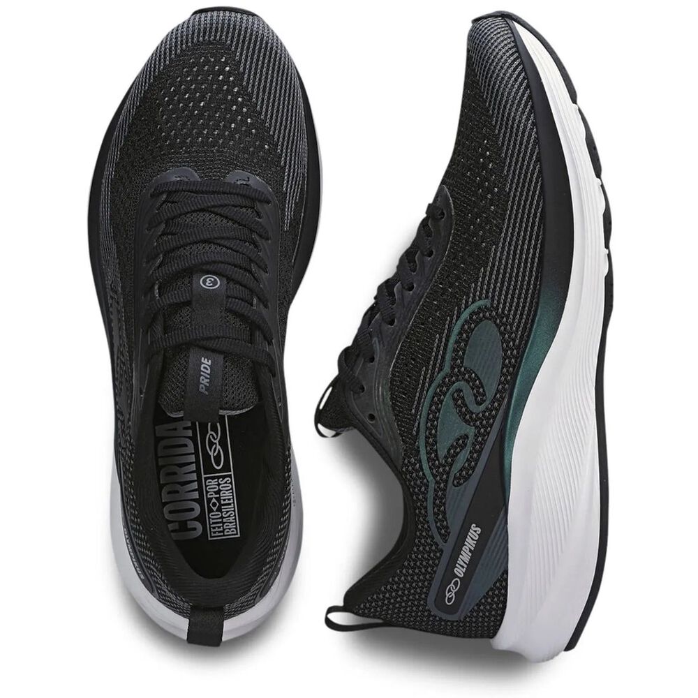 Zapatilla Running Hombre Pride 3 Negro/gris image number 3.0
