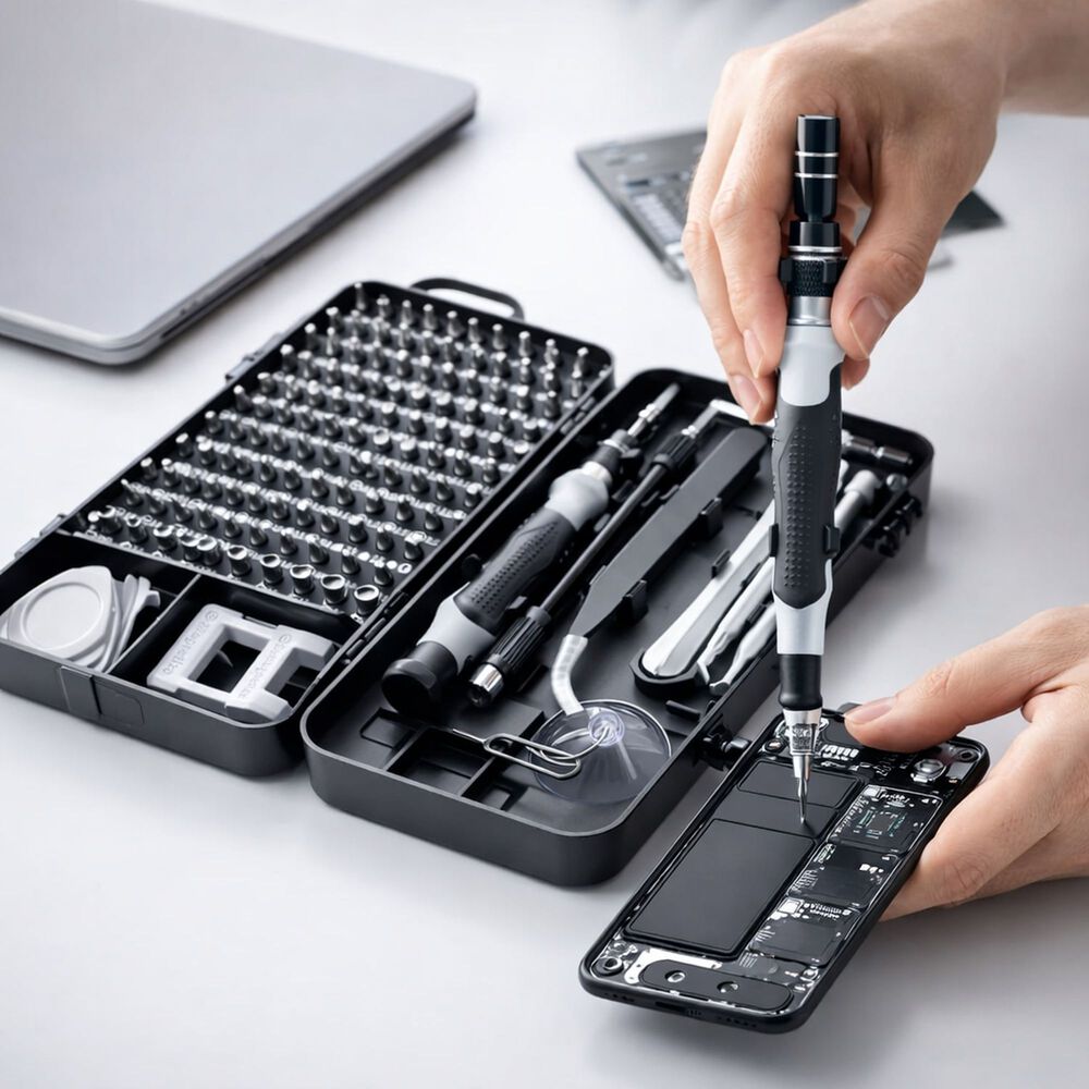 Kit Destornilladores De Precisi&oacute;n 115 En 1 Para Celulares image number 1.0