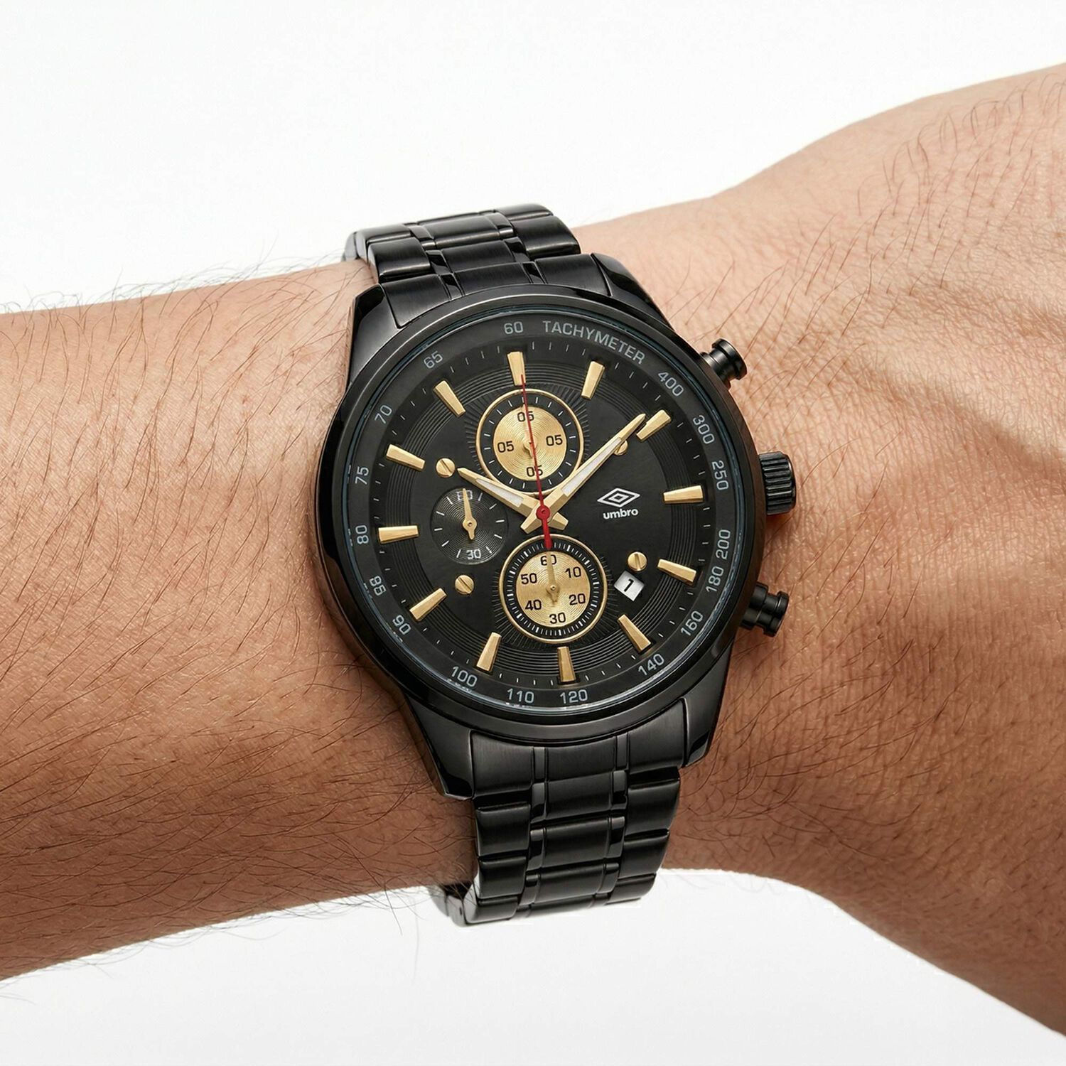 Reloj An&aacute;logo Hombre Umbro Plus Negro Umbp-1500-177 image number 3.0