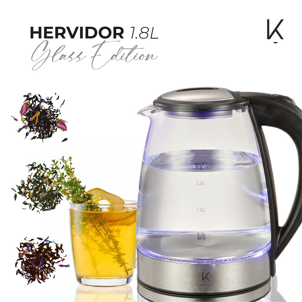 Hervidor Glass Edition 1.8 Litros Kitchen-it image number 3.0