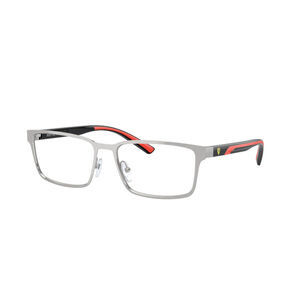Lentes Ópticos Plateado Cepillado Scuderia Ferrari