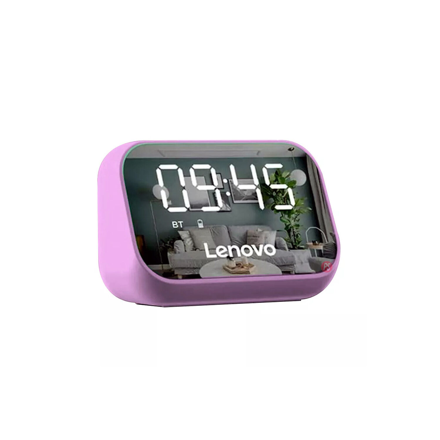 Reloj Despertador Con Parlante Bluetooth Lenovo Ts13 Rosa - Ps image number 1.0