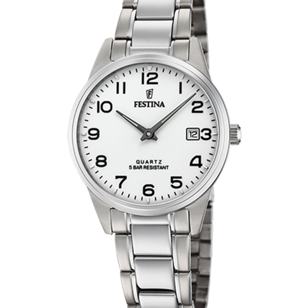 Reloj F20509/1 Festina Plateado Mujer Acero Clásico image number 0.0