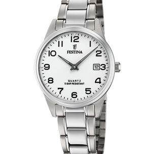 Reloj F20509/1 Festina Plateado Mujer Acero Clásico