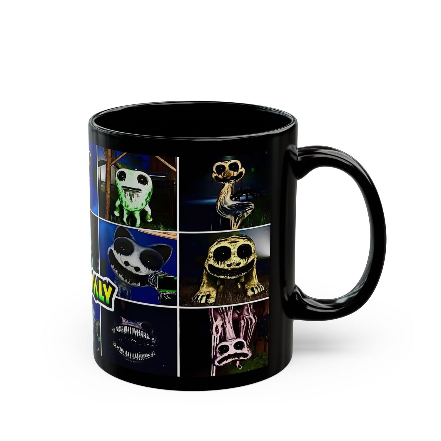 Taza Negro Estampado Zoonomaly 325ml image number 2.0