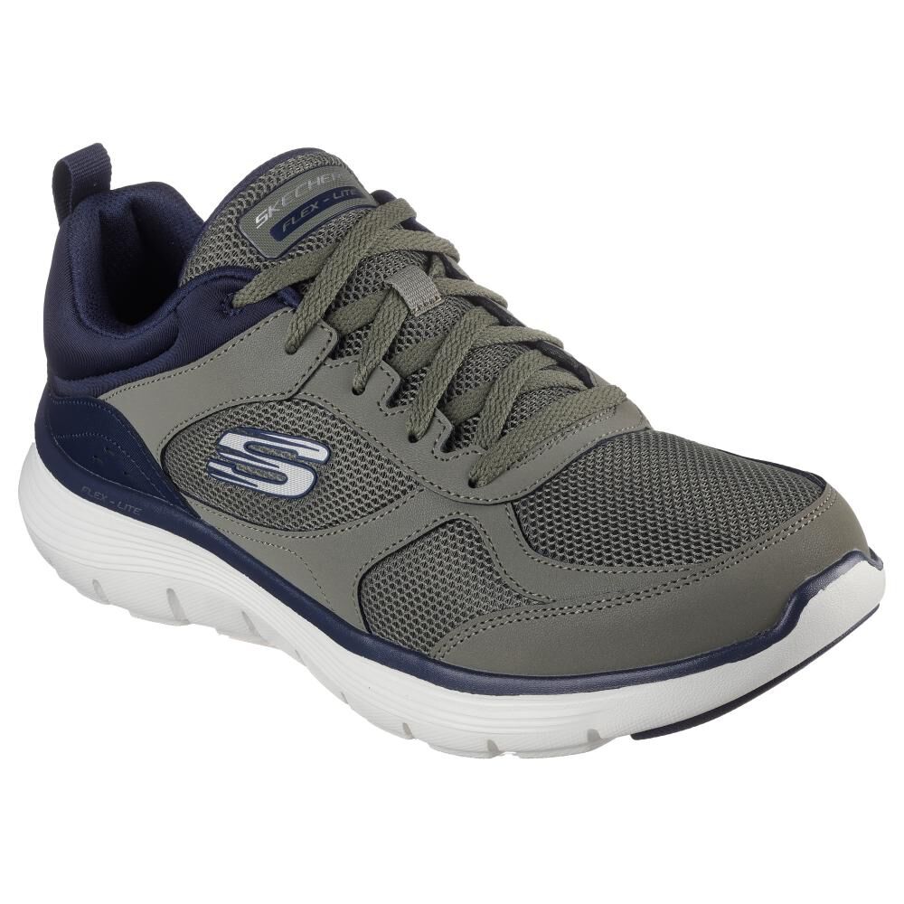 Zapatilla Urbana Hombre Skechers Flex Advantage 5.0 Olivo image number 0.0