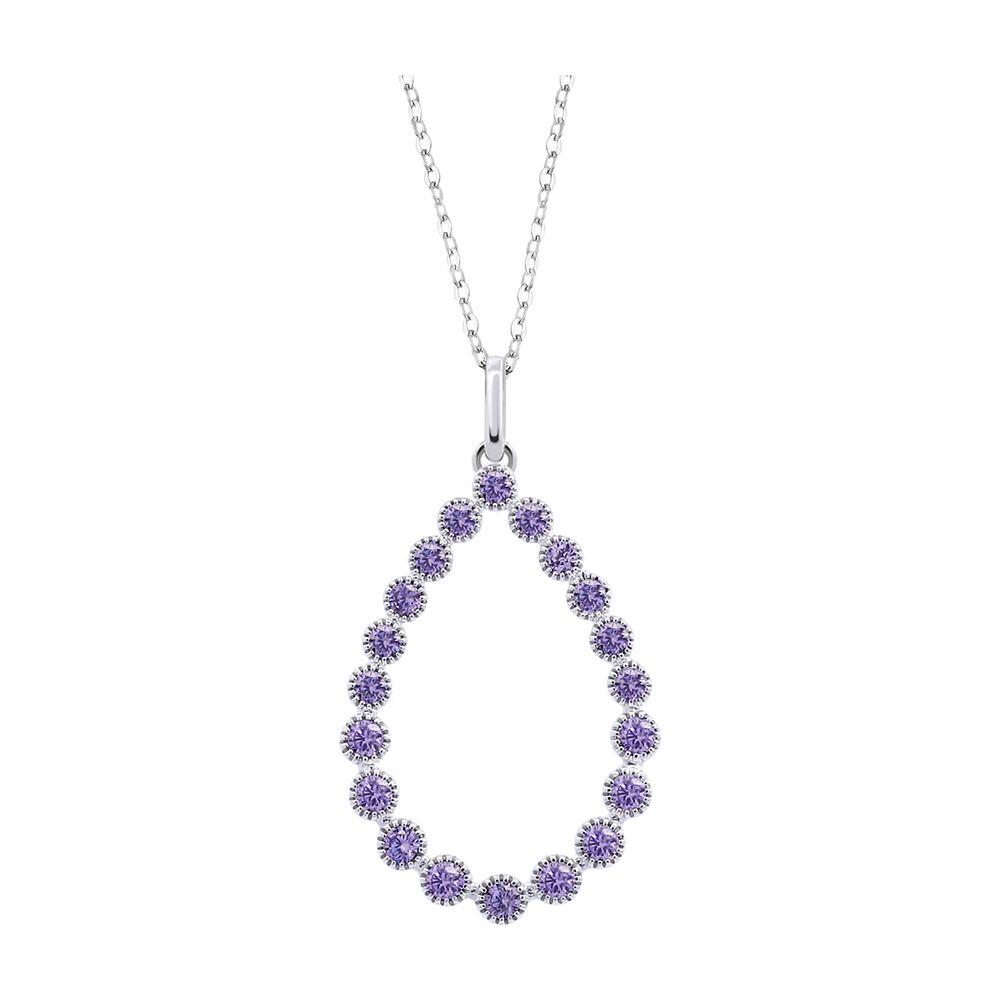 Collar Lp3559-1/2 Lotus Silver Mujer Leros image number 0.0