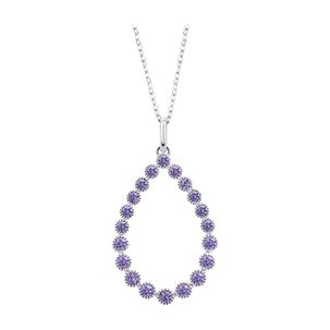 Collar Lp3559-1/2 Lotus Silver Mujer Leros