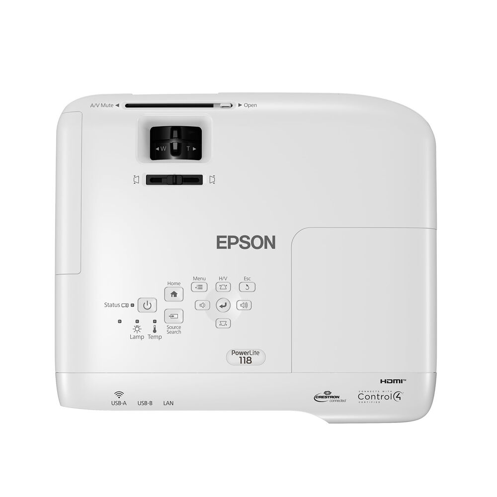 Proyector Led Epson Powerlite 119w 3lcd Wxga 4000 Lumenes image number 3.0