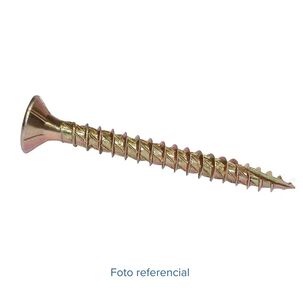 Tornillo Madera Turbo Screw 4.5x60 144un - Anclajes
