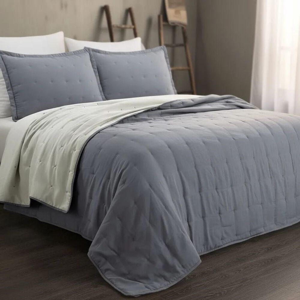 Cubrecama De Algodón Bordado 2 Plazas image number 4.0