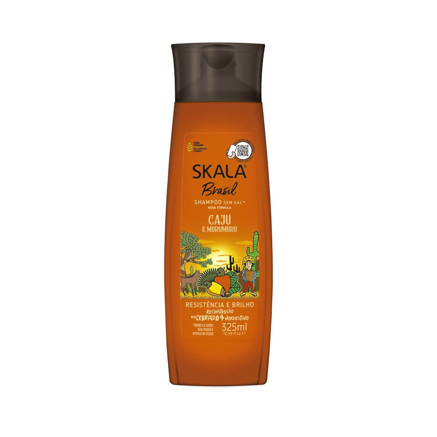 Shampoo Caju Y Murumuru Skala Brasil 325 Ml image number 0.0