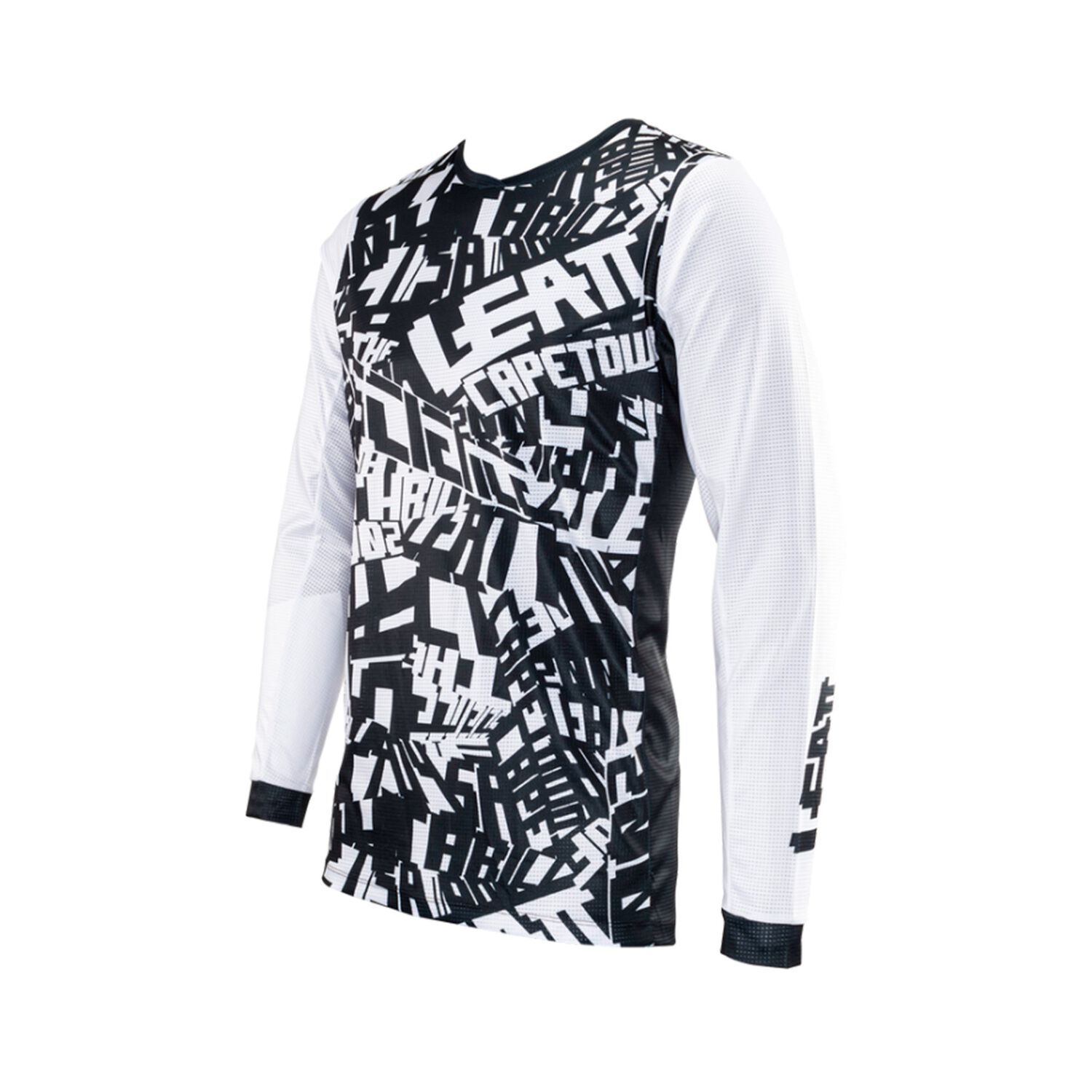 Kit Leatt Moto 3.5 Jersey Con Pantal&oacute;n Blanco image number 4.0