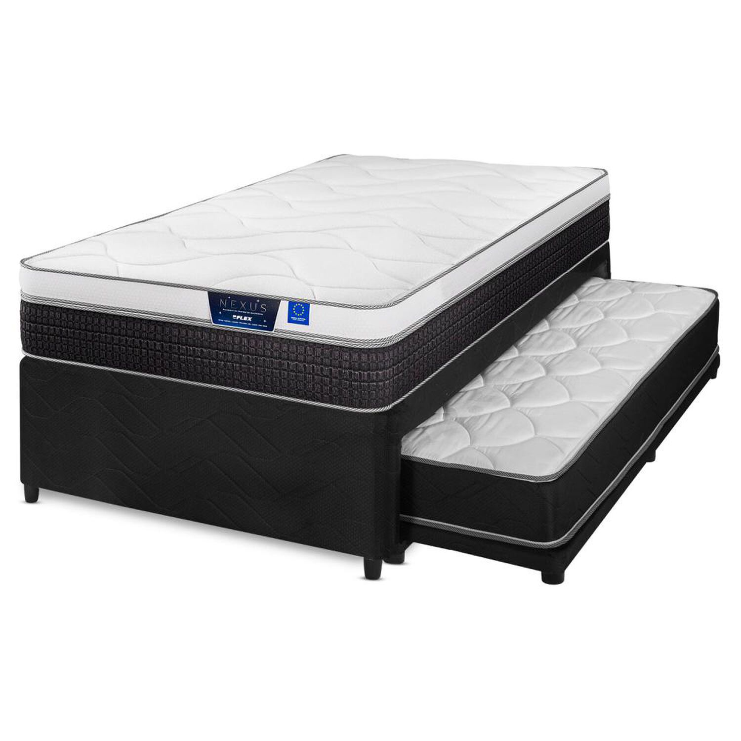 Cama Nido Flex Nexus / 1.5 Plazas / Base Normal image number 1.0