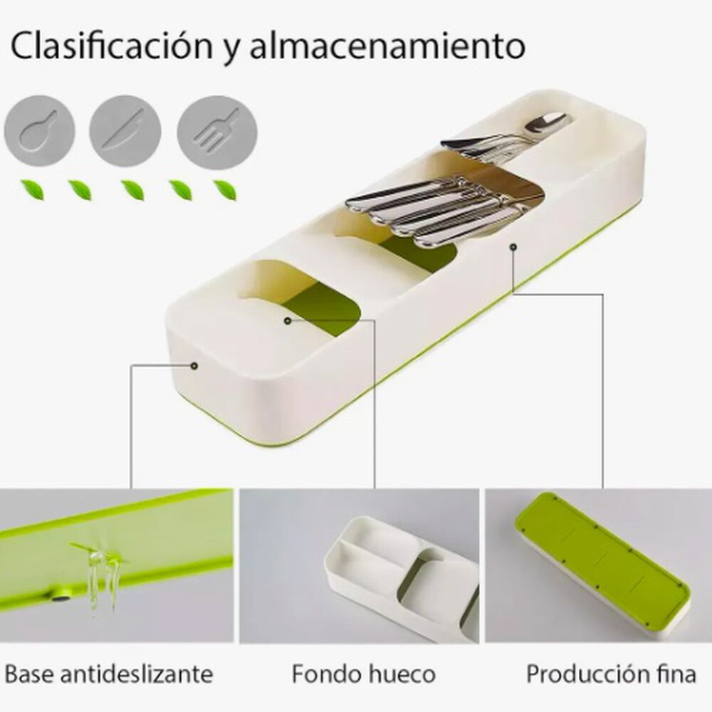 Pack X2 Organizador Cubierto Cuchillo image number 2.0