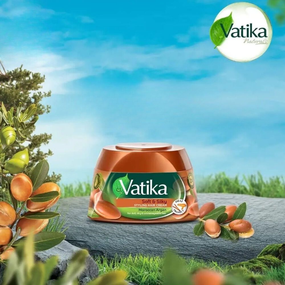 Vatika Crema De Peinar Argan 140 Ml image number 2.0