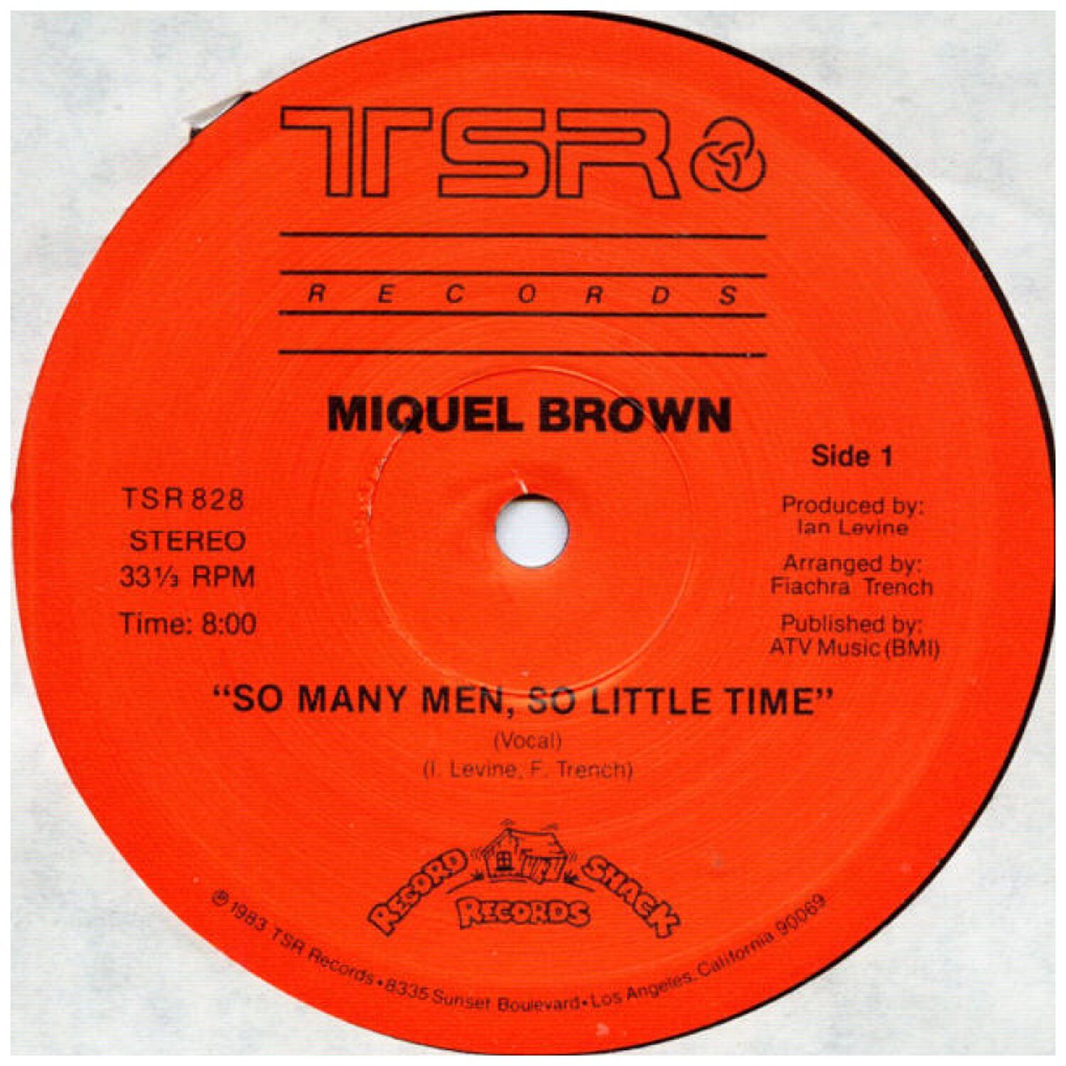 Miquel Brown - So Many Men-so Little Time | 12" Maxi Single Vinilo Usado image number 5.0