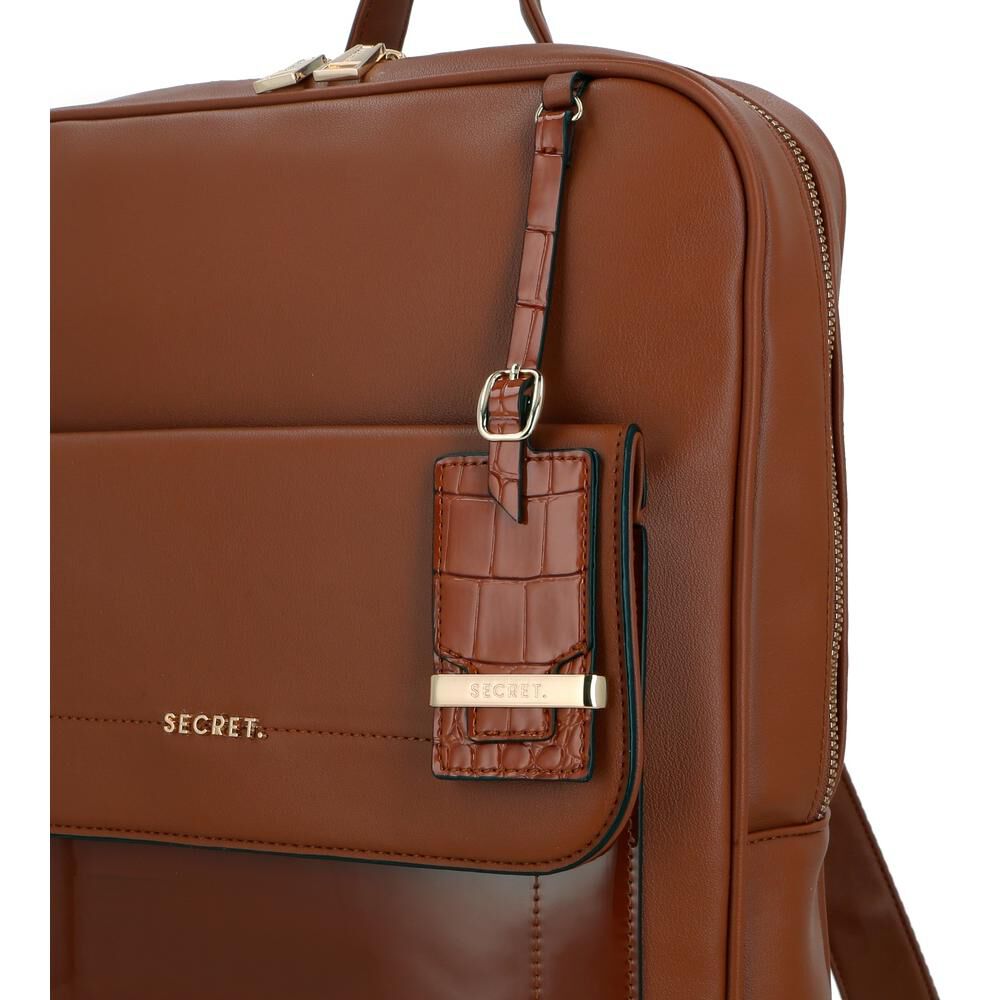 Mochila Notebook Secret Brasilia Sc6 Café 15" image number 5.0