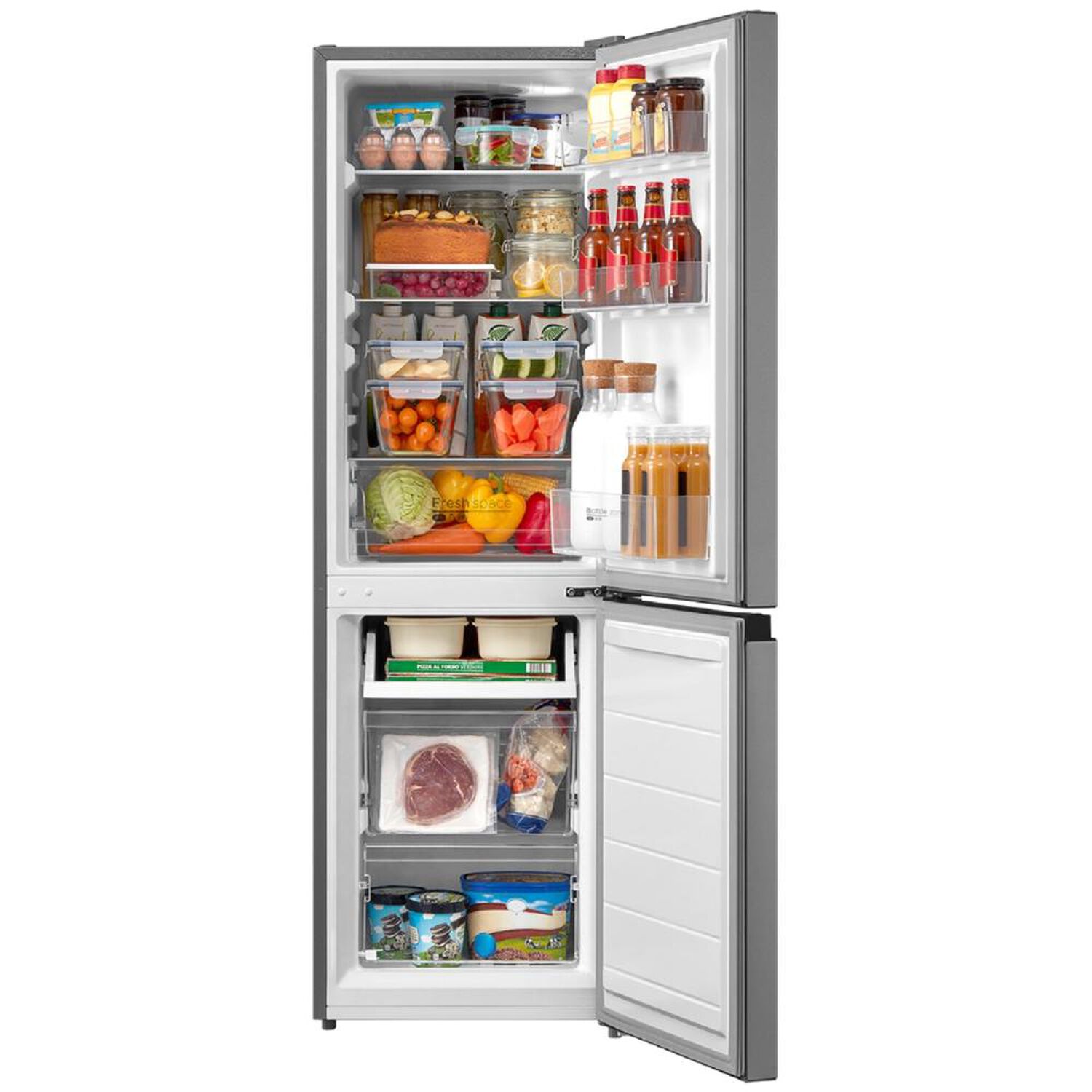Refrigerador Bottom Freezer Midea MDRB241FGE50M / Fr&iacute;o Directo / 174 Litros / E image number 6.0