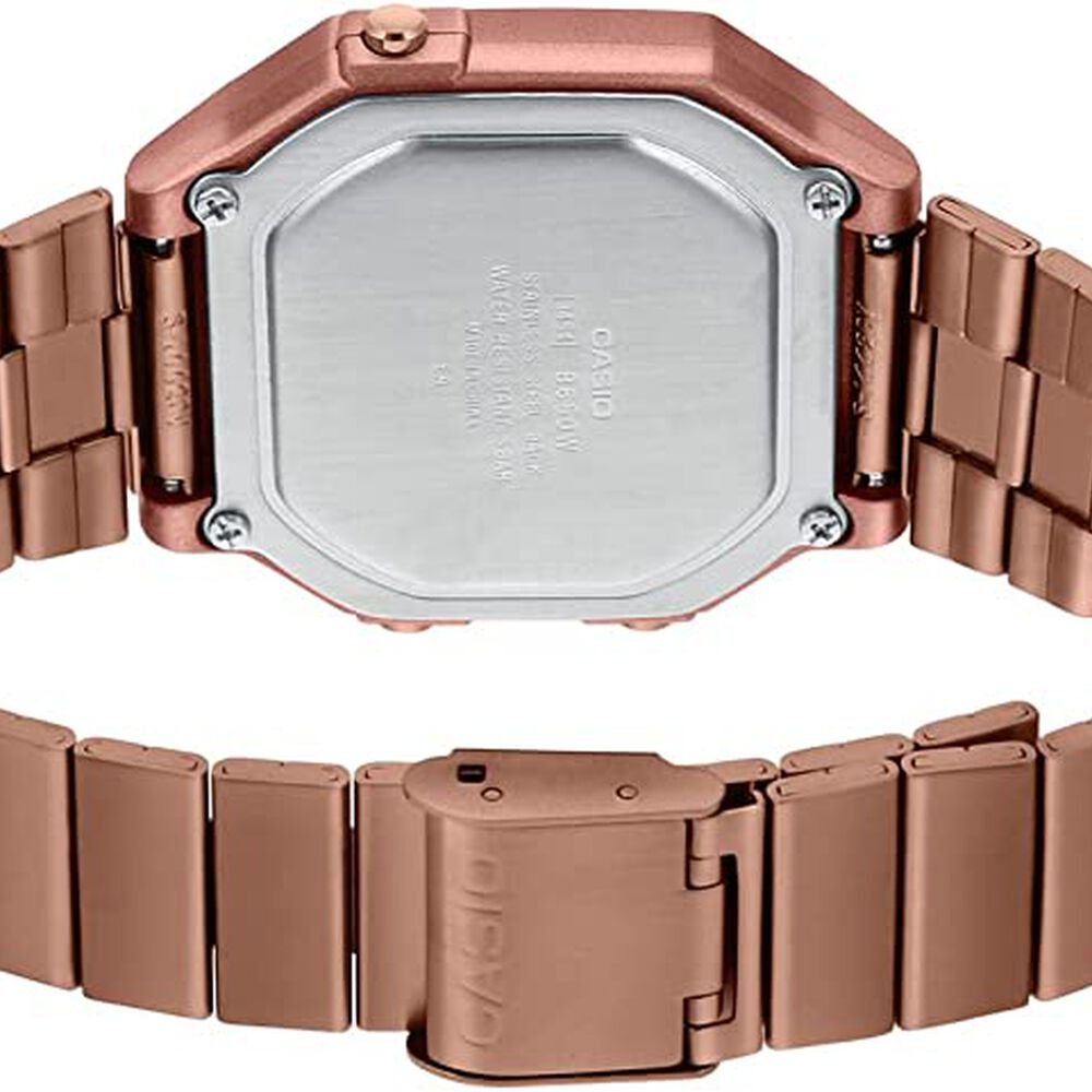 Reloj De Mujer Casio Gold Oro Rosa B650wc-5adf image number 6.0