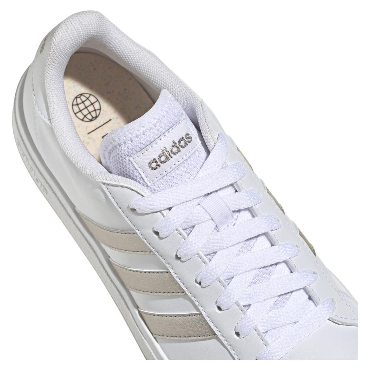 Zapatilla Urbana Mujer Adidas Grand Court Base 2.0 Blanco image number 6.0
