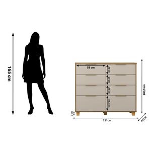 C&oacute;moda Vekka Home Dubai / 8 Cajones