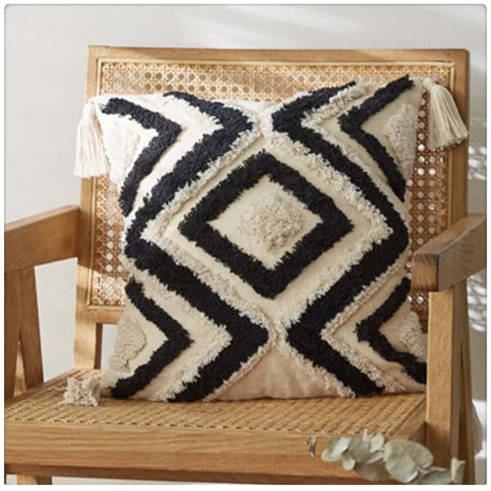 Pack De 02 Fundas De Cojin Dise&ntilde;o Boho 45x45 Cm M09 image number 0.0