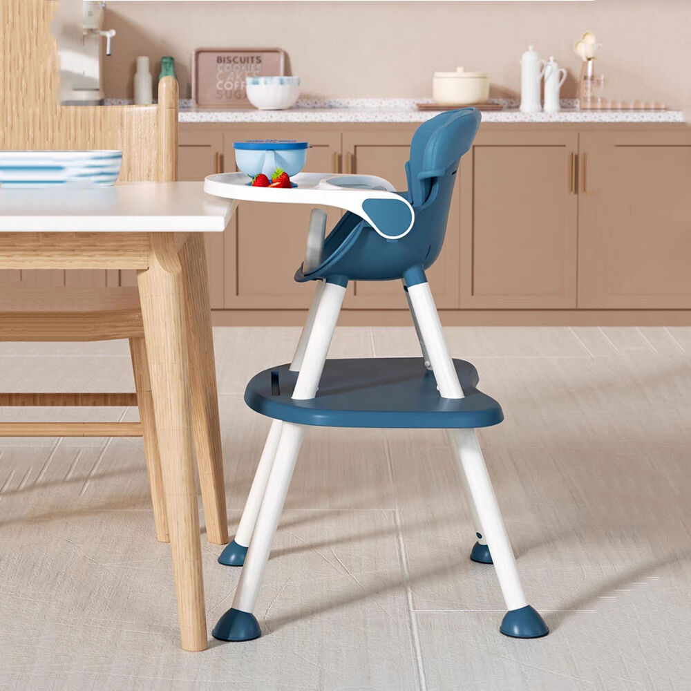 Silla De Comer Multi Etapas 4 En 1 Azul Babymine image number 4.0