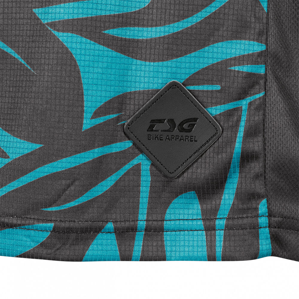 Jersey Tsg Manga Larga Mujer Floral Ocean Depths Negro image number 2.0