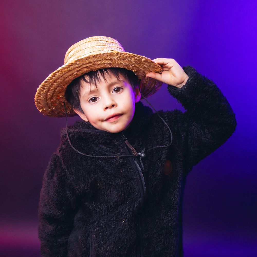 Sombrero Chupalla Huaso Niños Fiestas Patrias image number 4.0