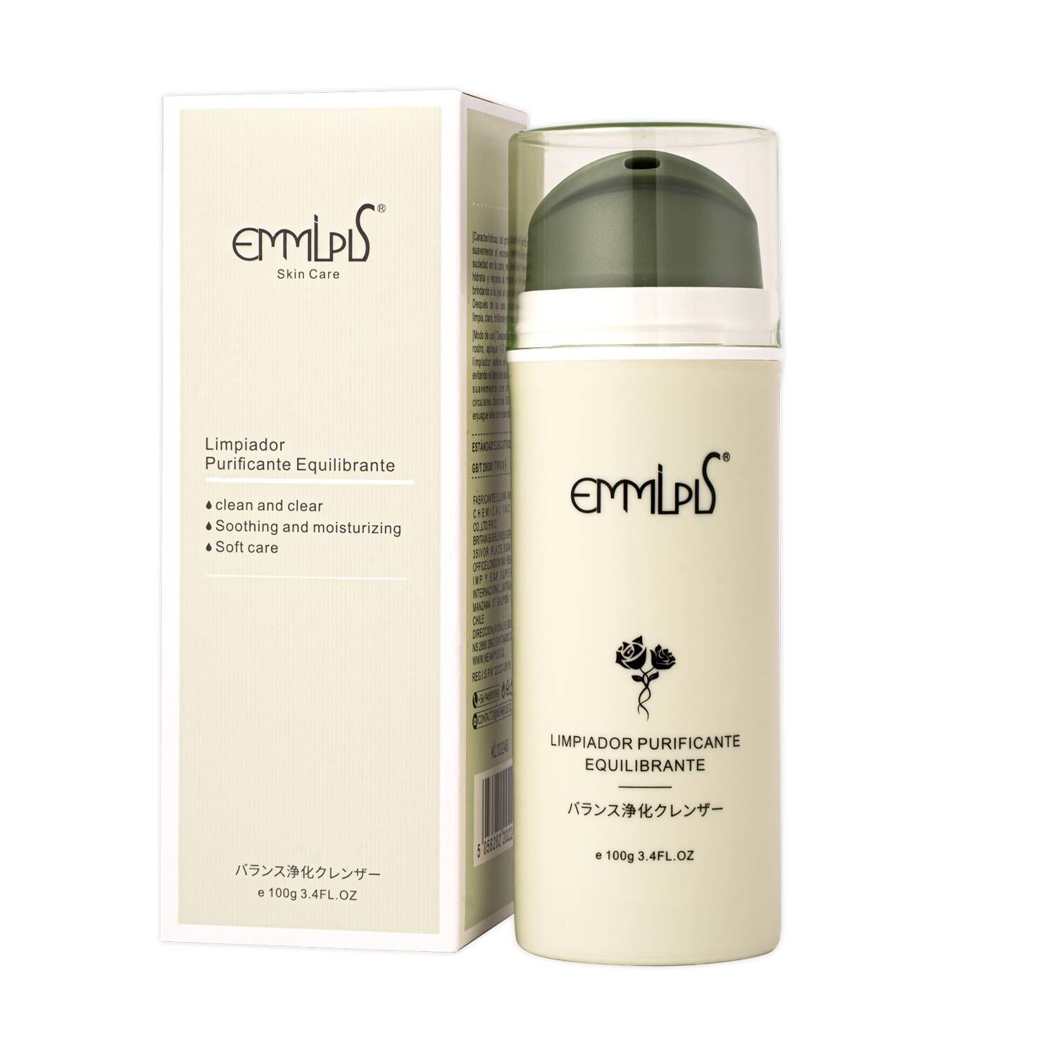 Gel Limpiador Facial Equilibrante Purificante Desmaquillante image number 0.0