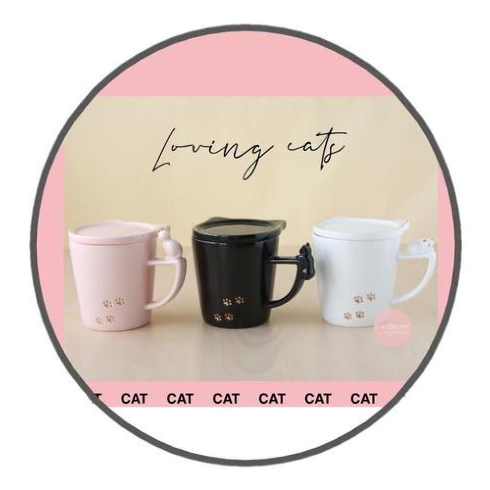 Tazon Gatito Cut Loving Cats Gato En La Oreja image number 3.0