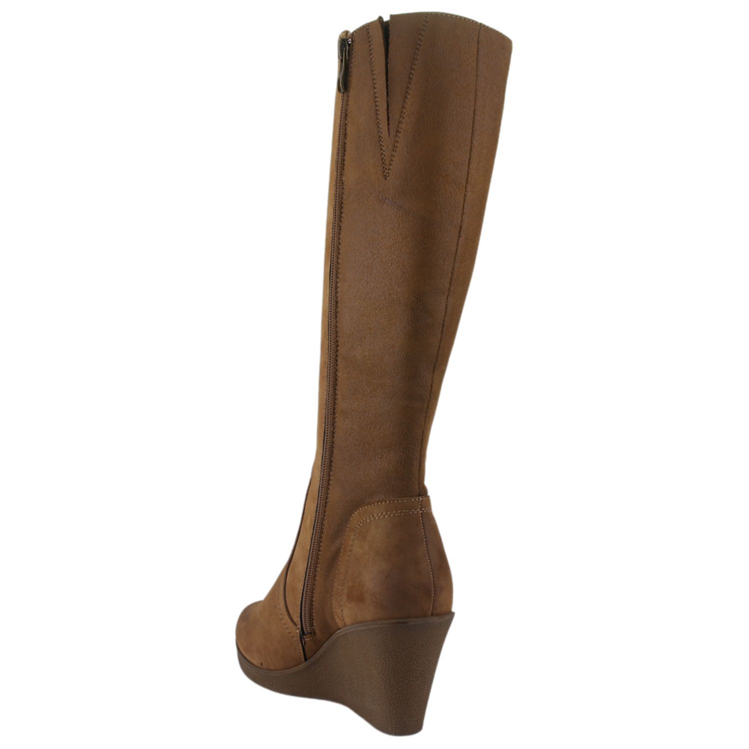Bota Chalada Mujer Wedge-40 Camel Casual image number 3.0