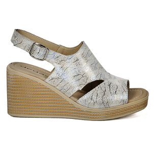 Sandalia Cuero Eines Beige