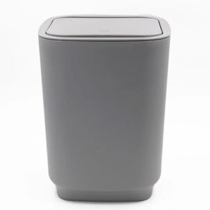 Cesto De Basura Papelera Gris 28x21.5cm