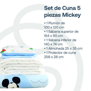 Set De Cuna Disney Mickey 100mkc