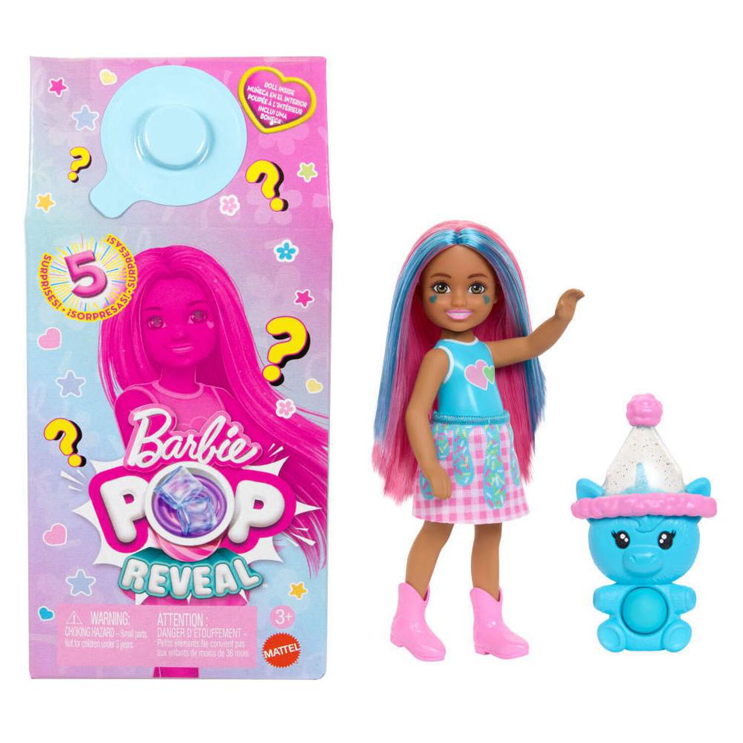 Mu&ntilde;eca Barbie Pop Reveal Chelsea image number 4.0
