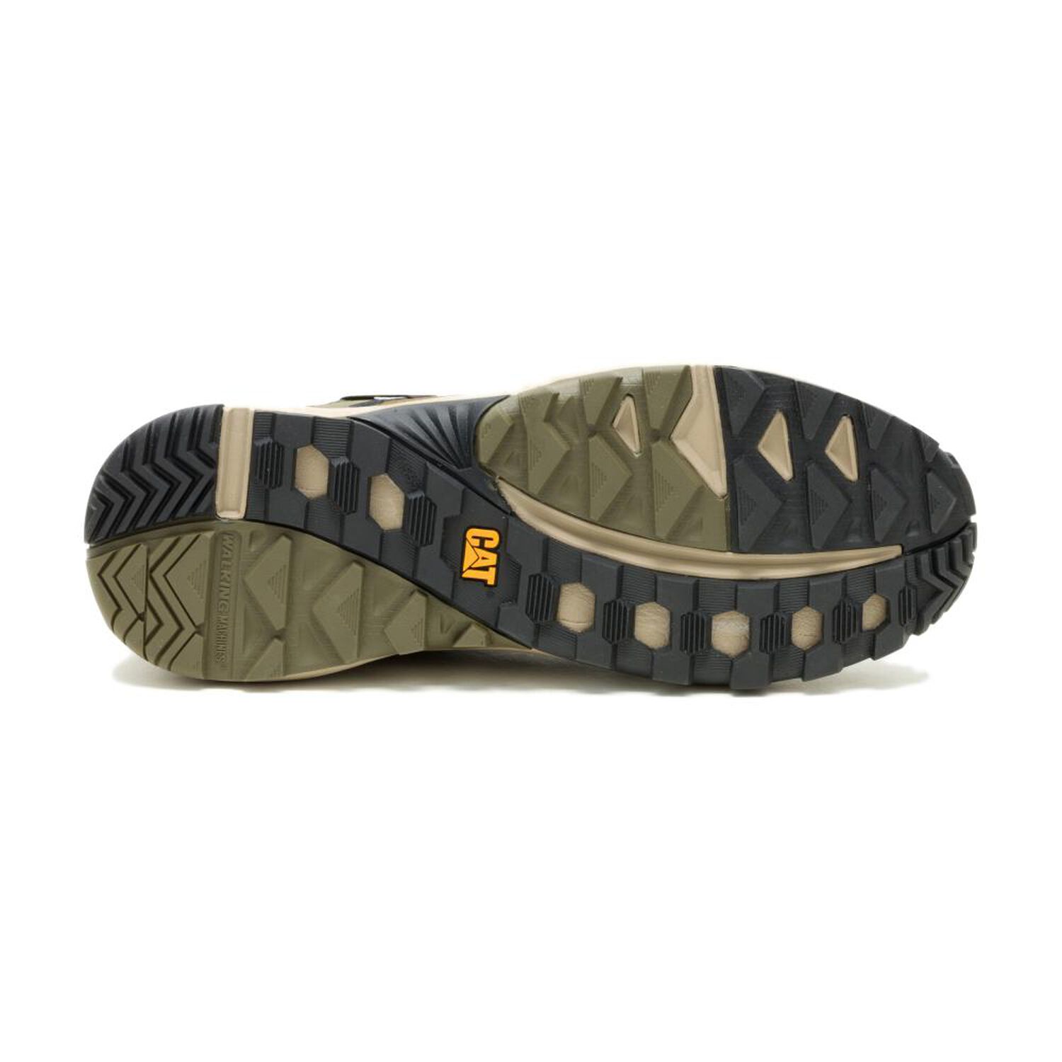 Zapatilla Urbana Hombre Cat Grapple Leather Verde image number 4.0