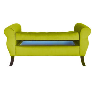 Banqueta Baul Diva Color Pistacho