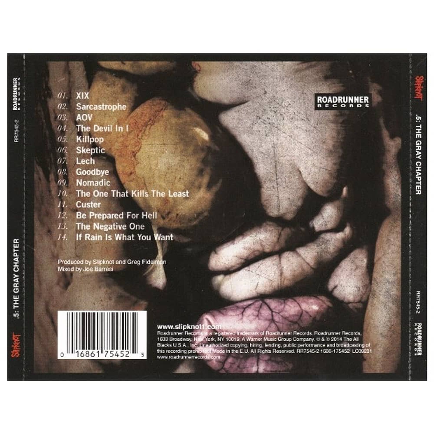 Slipknot - 5: The Gray Chapter | Cd image number 1.0