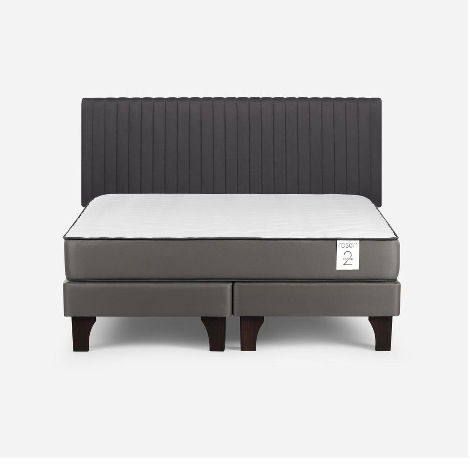 Cama Europea Rosen New Style 2 Plus / King / Base Dividida + Respaldo image number 0.0
