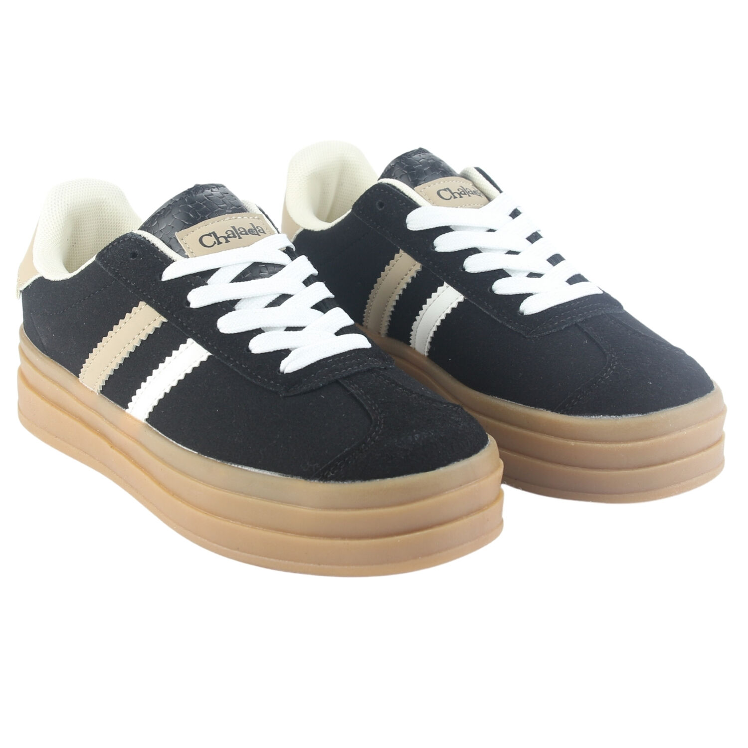 Zapatilla Chalada Mujer Andy-12 Negro Urbano image number 4.0