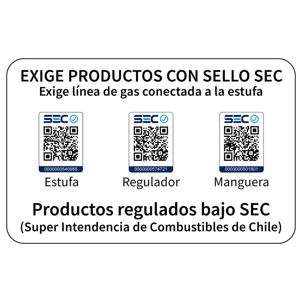 Estufa A Gas Interior 15 Kg 4,2 Kw Varme Pro Blue image number 8.0