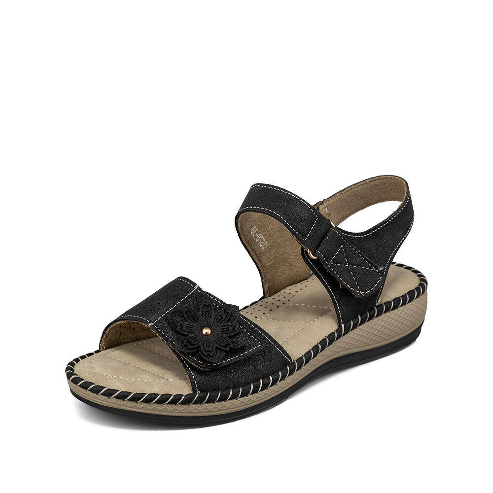 Sandalia Tacon Cu&ntilde;a Casual Soft Mujer Weide Js78 image number 4.0