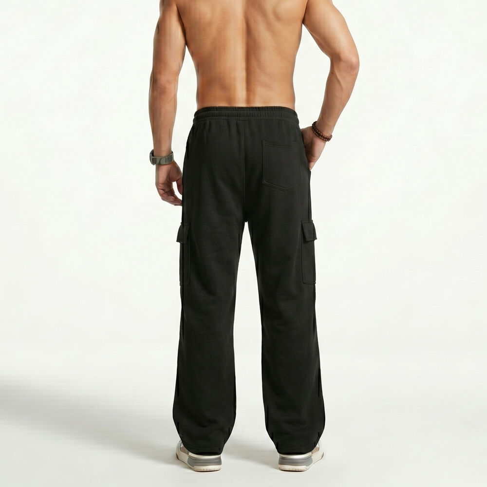 Pantalon Buzo Cargo Forro Polar Hombre image number 2.0